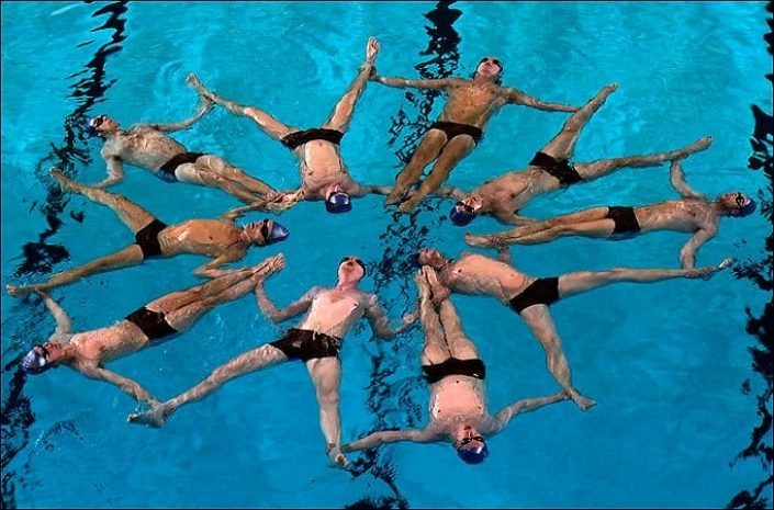 Лучшие цитаты о мужском синхронном плавании