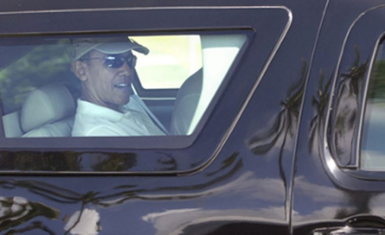 Кортеж Обамы стал останавливаться в Вашингтоне на красный свет