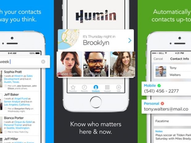 Humin хочет заменить «Телефон» и «Контакты» на iPhone