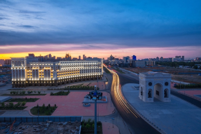 Движение на улицах левого берега ограничат в Нур-Султане