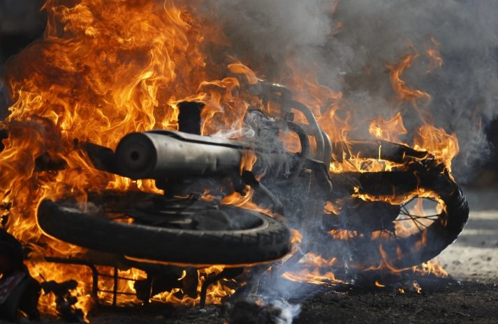 36 новых мотоциклов сгорели в Нур-Султане