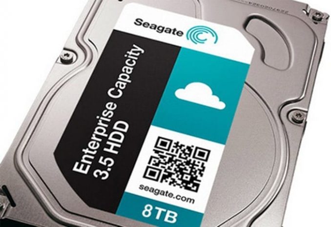 Seagate приступила к поставкам 8-терабайтных HDD