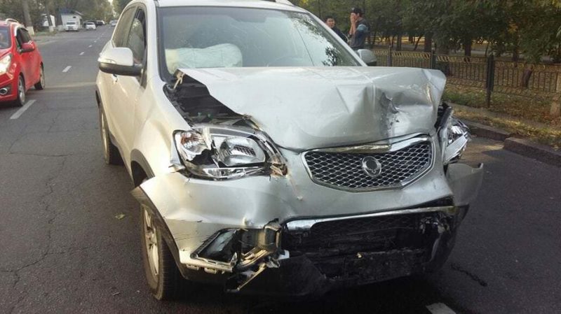 В Алматы при ДТП пострадал ребенок