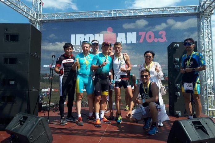 В Астане завершился открытый чемпионат Казахстана по триатлону