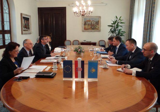 Казахстан и Хорватия подписали Конвенцию об избежании двойного налогообложения