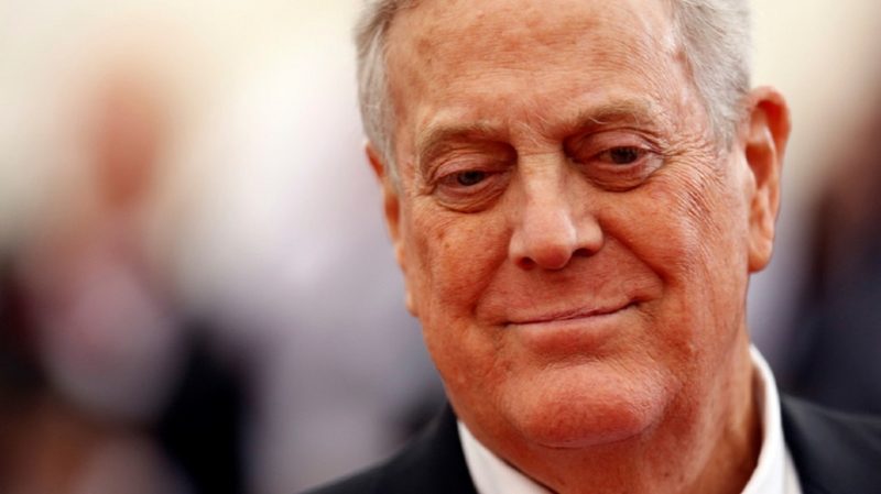 Умер миллиардер Дэвид Кох в США