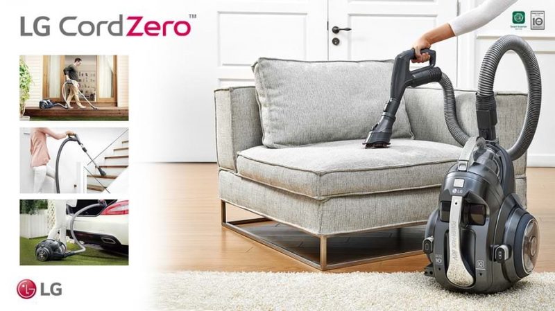 Пылесос LG CORD ZERO! Когда уборка в удовольствие!