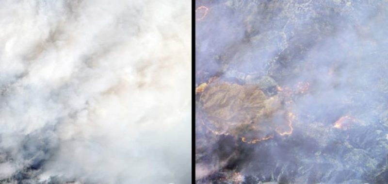 Новый спутник DigitalGlobe видит сквозь облака и дым