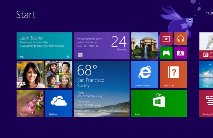 Microsoft вернул в «восьмерку» кнопку «Пуск»