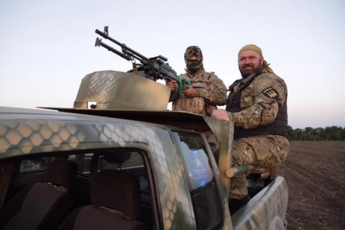 Украинские добровольцы создают военную технику