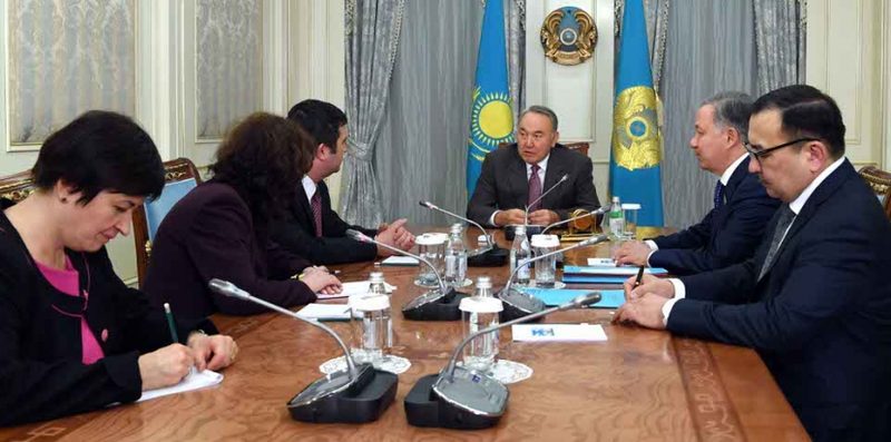 Нурсултан Назарбаев встретился с представителем Чешской Республики