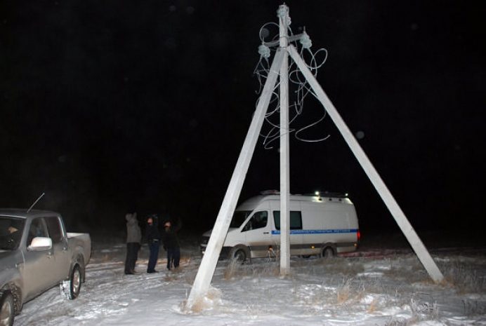 В Костанае злоумышленники срезали 40 км проводов