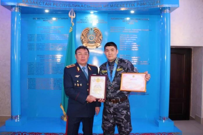 Павлодарский полицейский стал чемпионом Казахстана по кикбоксингу
