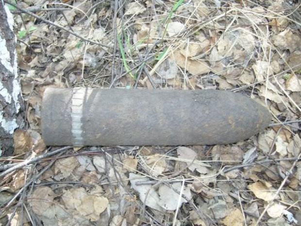 В СКО найден снаряд времен Гражданской войны
