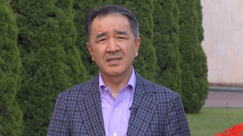 Бакытжан Сагинтаев опубликовал видеообращение к алматинцам