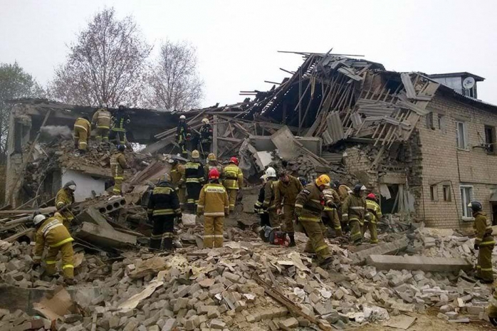 В Иваново в результате взрыва газа разрушен жилой дом