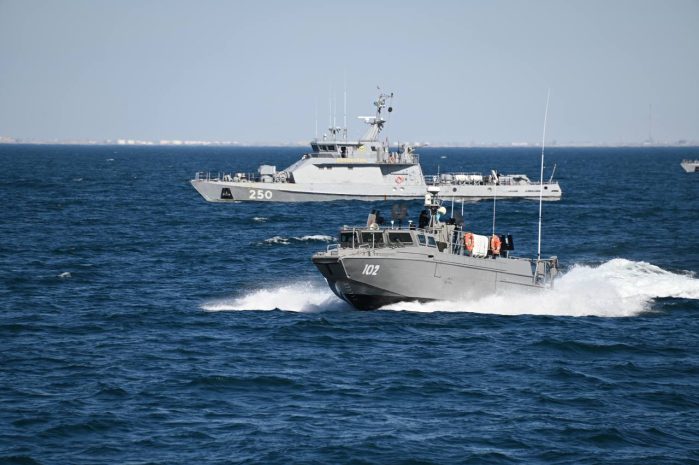 Подозрительное судно «досмотрели» в Каспийском море