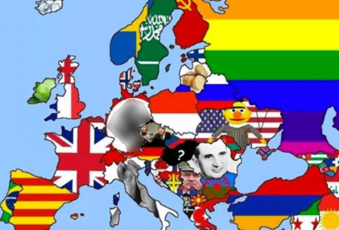 Создана «самая раздражающая» карта Европы