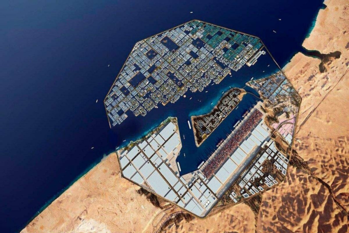 Плавучий город будущего начали строить в Саудовской Аравии