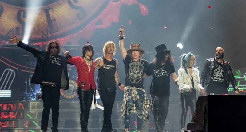 Guns N’ Roses впервые за 27 лет исполнила хит So fine