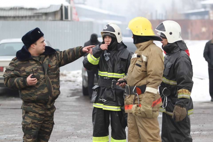 В Алматинской области пять часов горел ликеро-водочный заводЭксклюзив