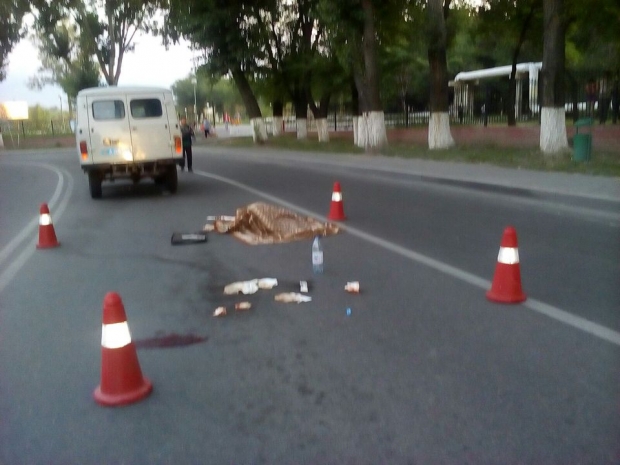 Mercedes-Benz W221 сбил пешеходов