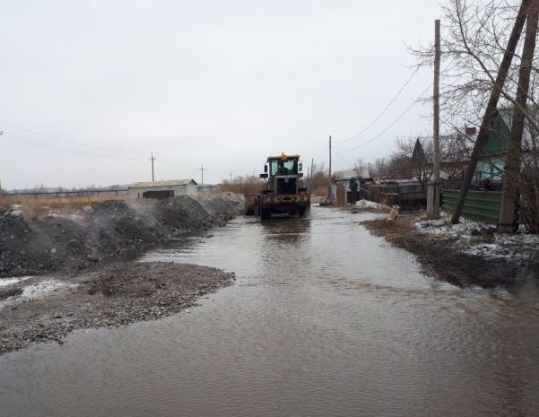 В Карагандинской области подтоплены три населенных пункта