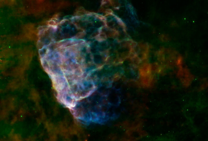 Ученые синтезировали изображение взрыва сверхновой