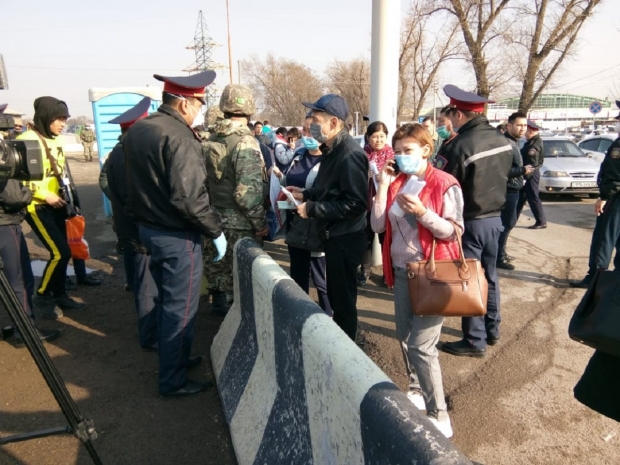 С 1 июня снимут блокпосты по периметру Алматы