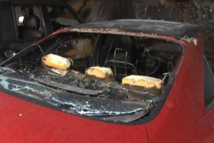 Четыре иномарки сожгли в Темиртау