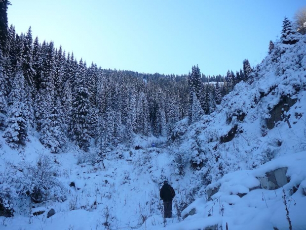 КЧС МВД РК предупреждает об опасности в горах Алматы