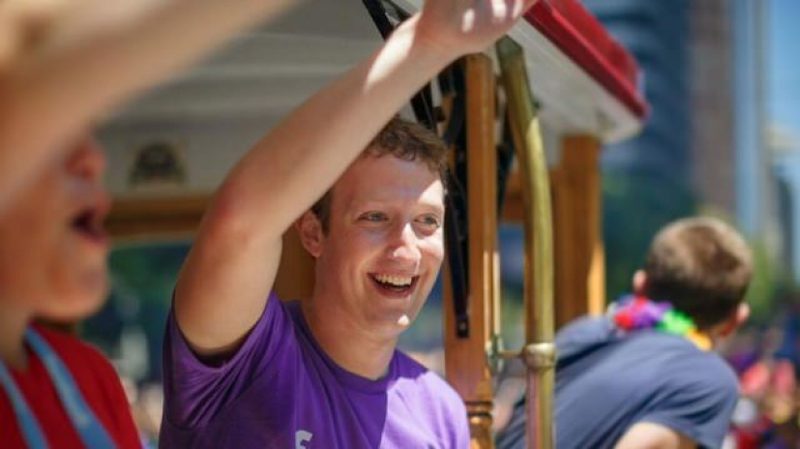 Марк Цукерберг принял участие в гей-параде