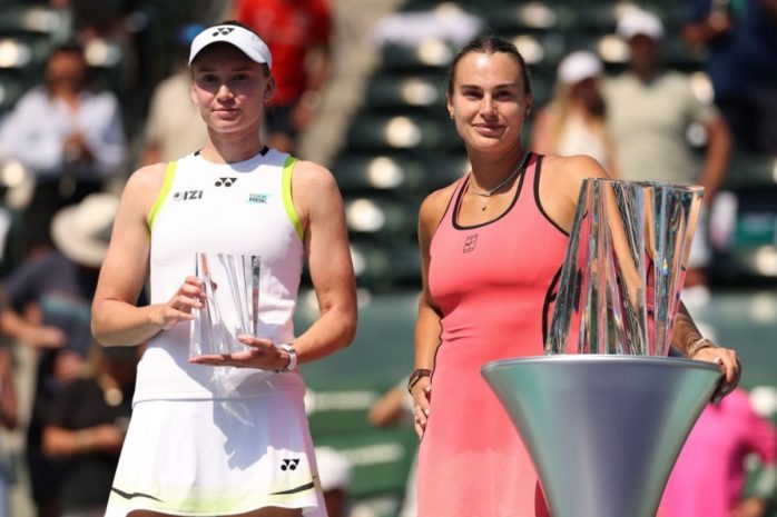 Арина Соболенко Индиан-Уэллстегі турнирде Елена Рыбакинаны жеңді