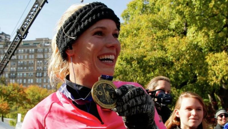 Возняцки назвала марафон в Нью-Йорке тяжелейшим испытанием