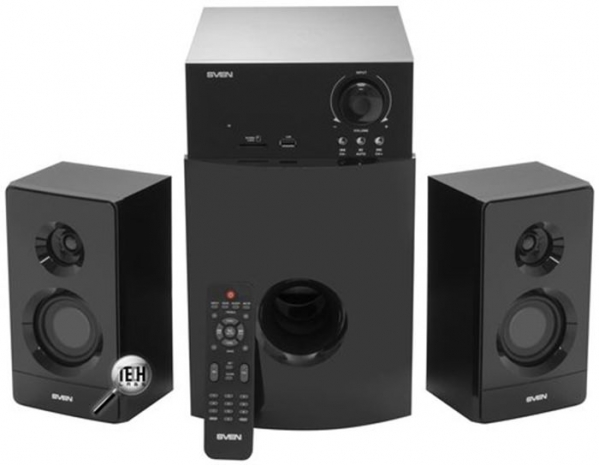 Трифоника SVEN MS-2100: высокое качество звука и приятные бонусы
