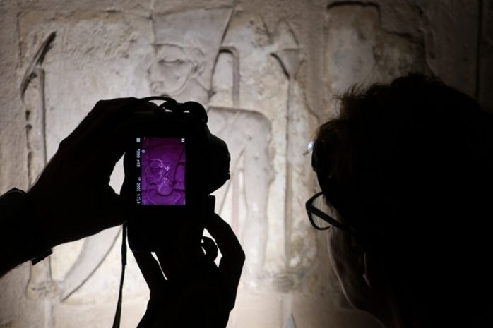 Невидимые произведения искусства найдены в Египте
