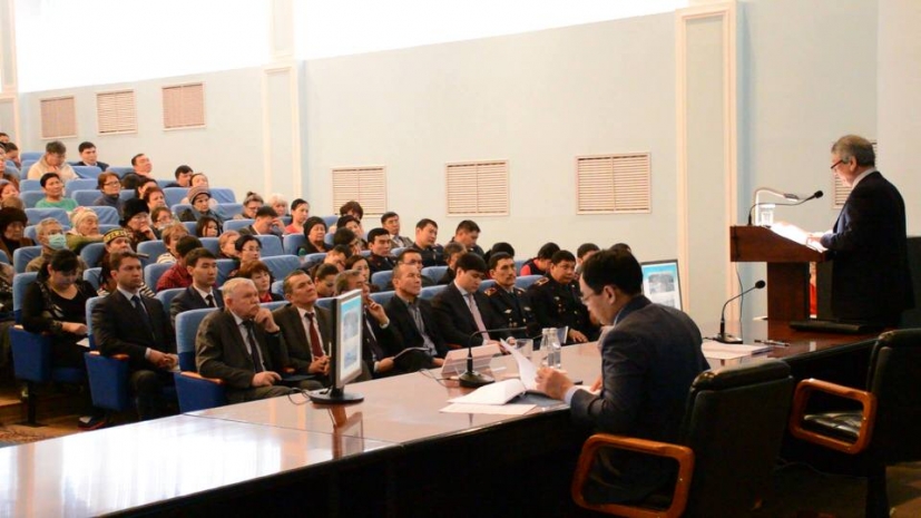 Полицейские Бостандыкского района Алматы отчиталась перед жителями восьми административных округов