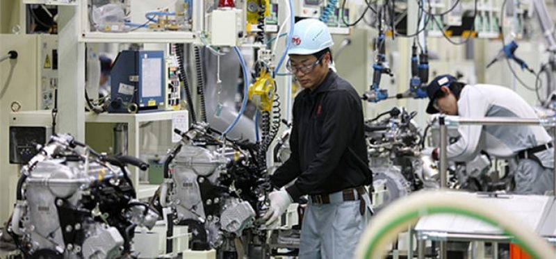 Японские автопроизводители остановили заводы из-за тайфуна