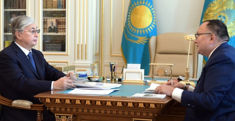Токаев принял председателя правления «Казахтелекома»