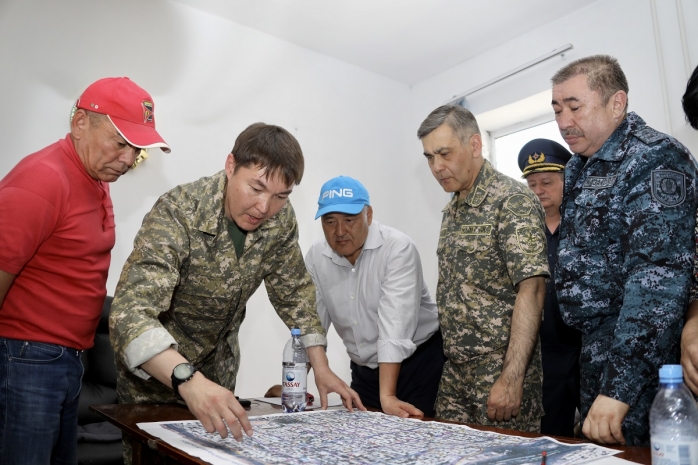 Минобороны: завершены работы по очистке города Арыси