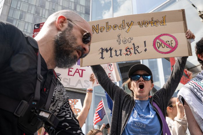 В США прошли протесты против политики Дональда Трампа