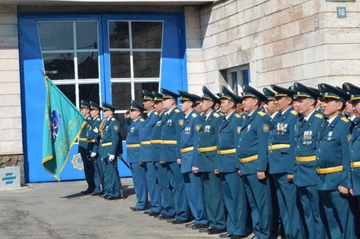 Новобранцы пожарные-спасатели города Алматы приняли присягу
