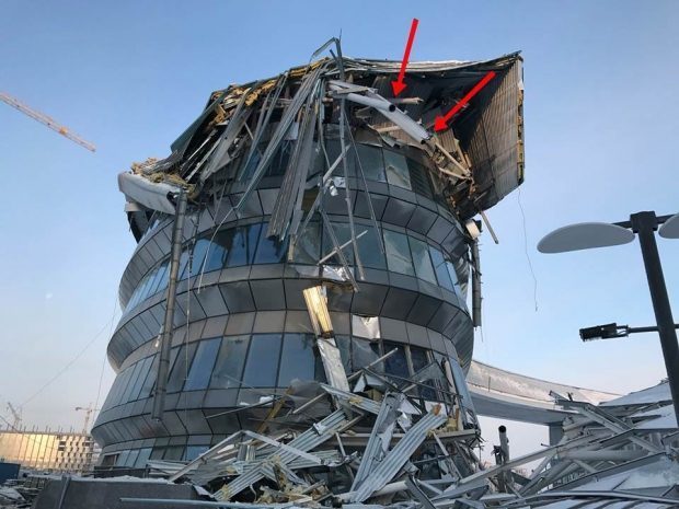 Названа причина обрушения конструкции на ЭКСПО