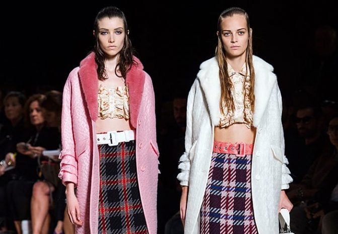 Миучча Прада представила в Париже новую коллекцию Miu Miu