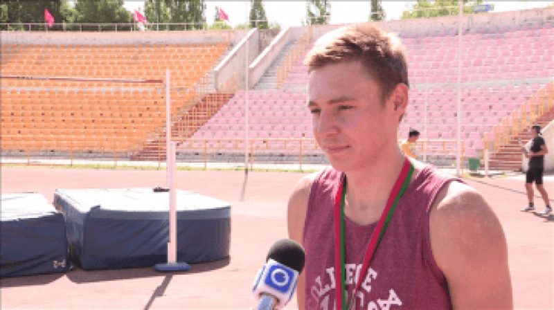 Спринтер из РК завоевал серебро на открытом чемпионате Белоруссии
