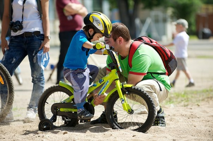 Детский велопробег в Алматы. ФоторепортажЭксклюзив