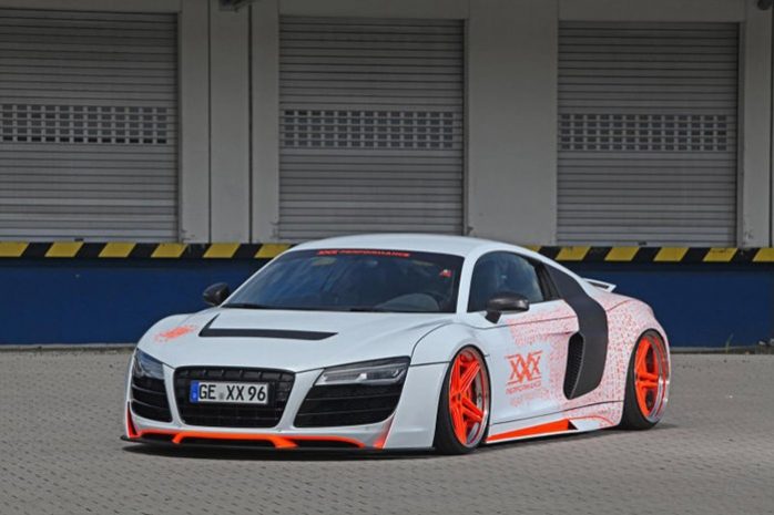 Audi R8 в ярком тюнинге ателье xXx Performance