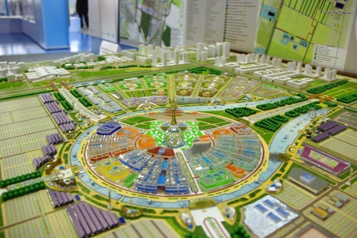 Нулевой цикл строительства городка EXPO завершат в октябре