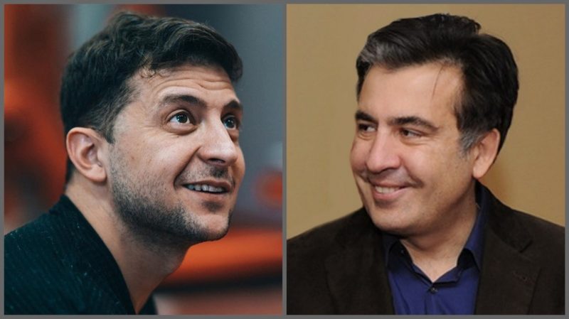 Саакашвили призвал демократические силы Украины поддержать Зеленского