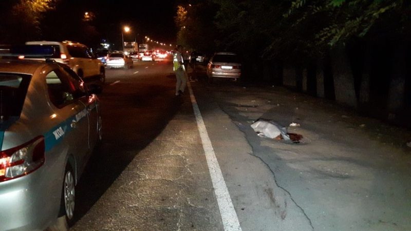 На Кульджинской трассе Subaru сбил женщину